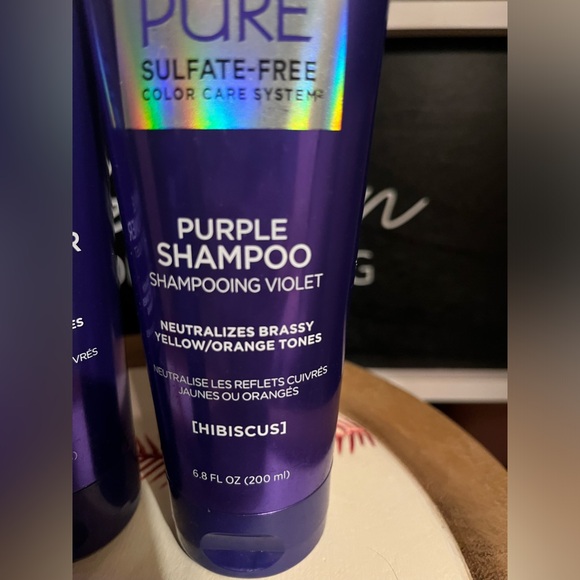 3-LoReal Ever Pure PURPLE SHAMPOO PURPLE CONDITIONER 4 TONING BLONDE BLEACH HAIR - Picture 8 of 13